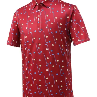 Off-Center Swing Quick-Dry Golf Polo