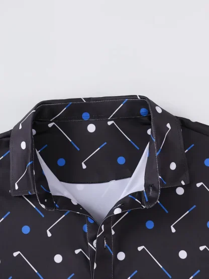 Off-Center Swing Quick-Dry Golf Polo - Image 2